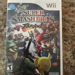 Super Smash Bros Brawl Wii Game